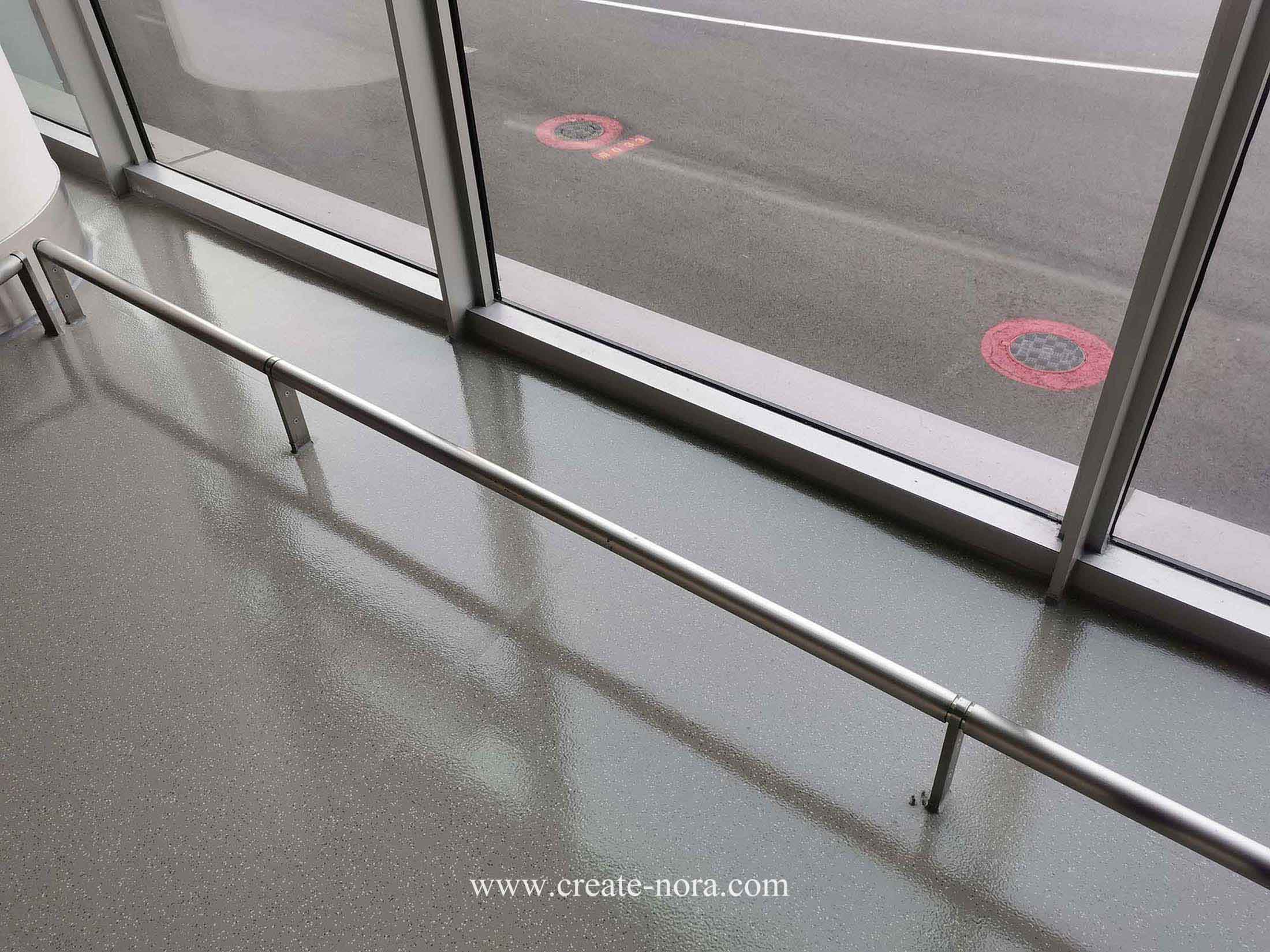 photo of nora rubber flooring in Chongqing Jiangbei Airport T3 8